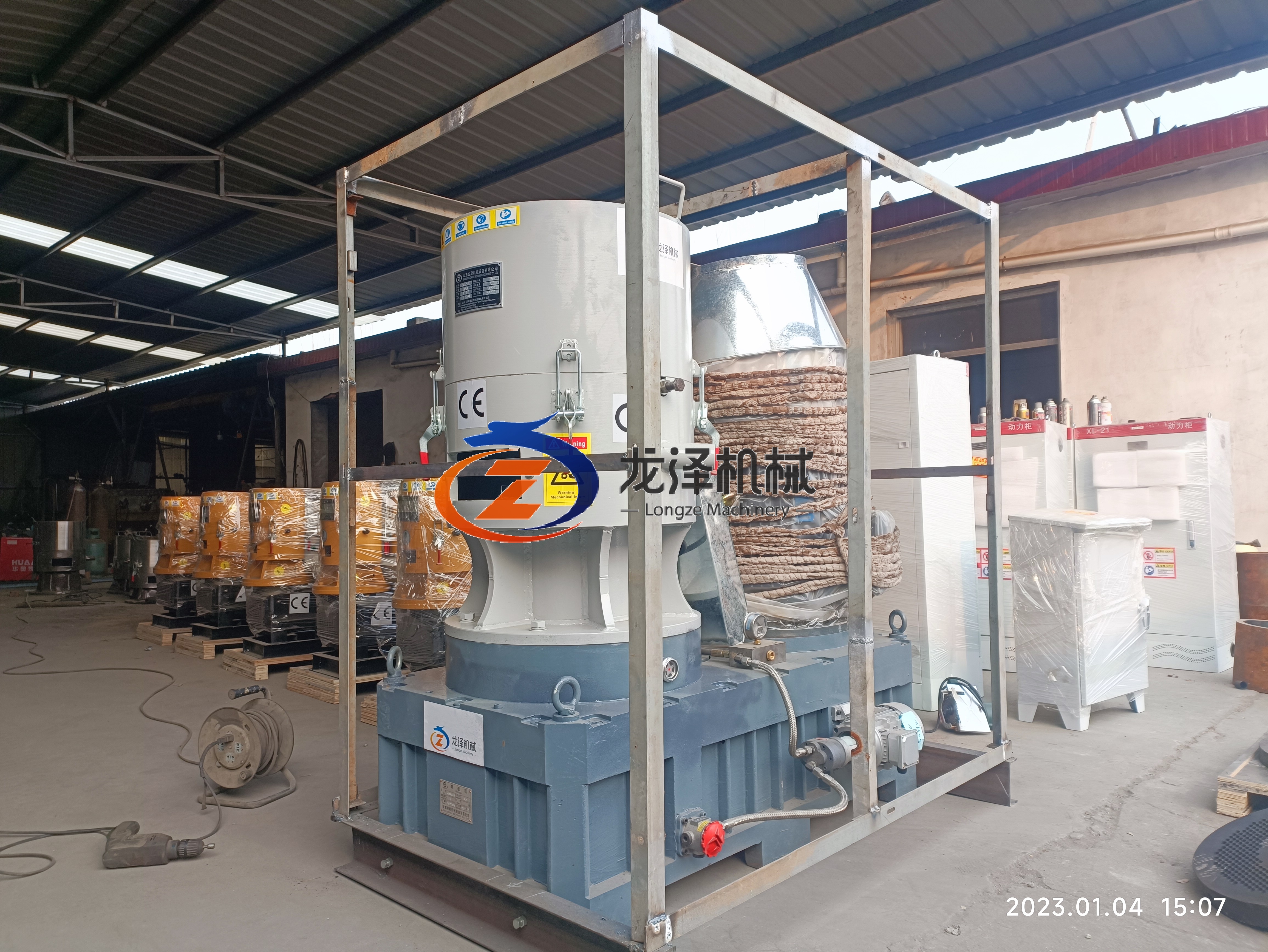 FLAT DIE PELLET MILL SKJ560