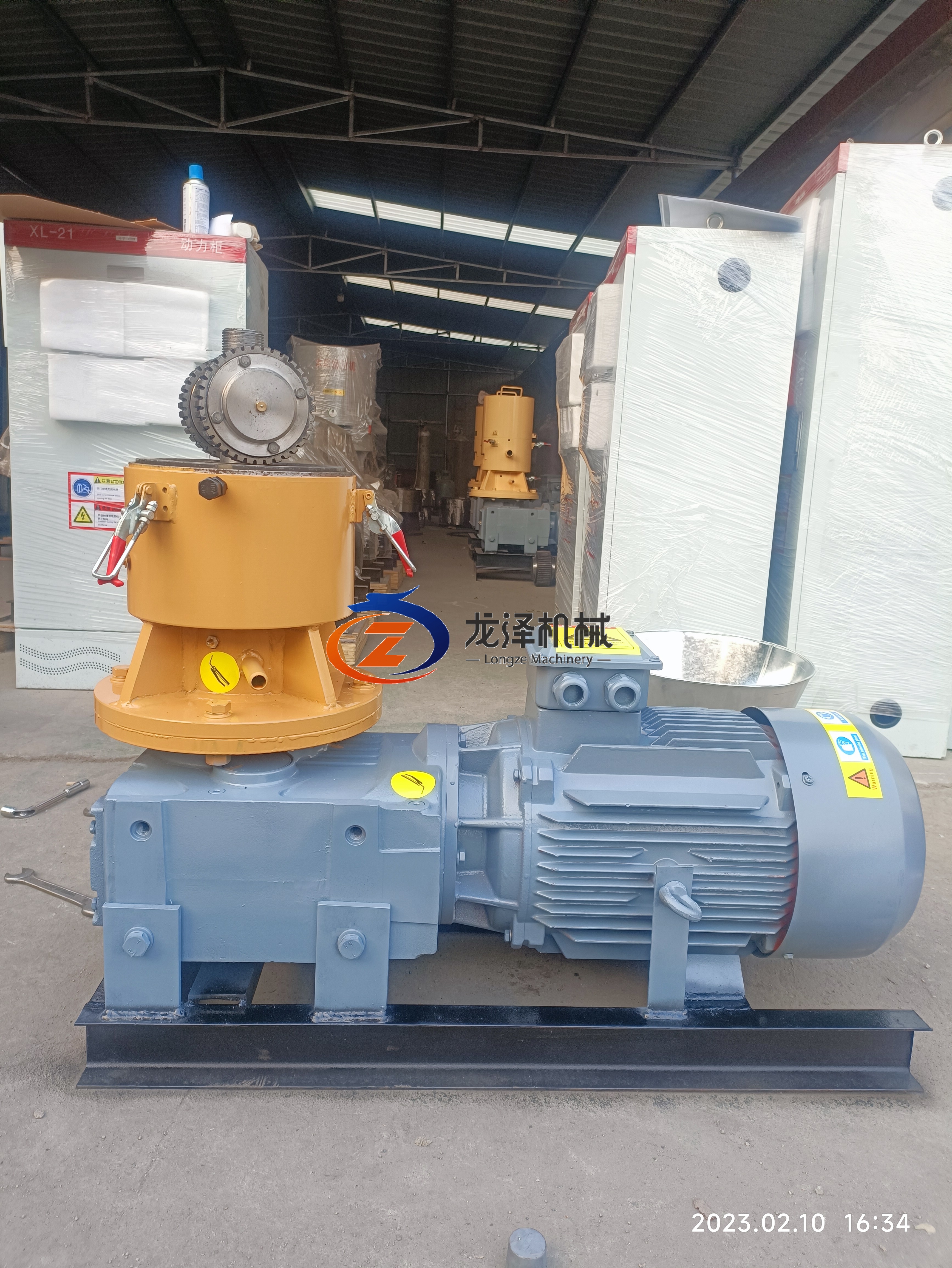 FLAT DIE PELLET MILL SKJ250