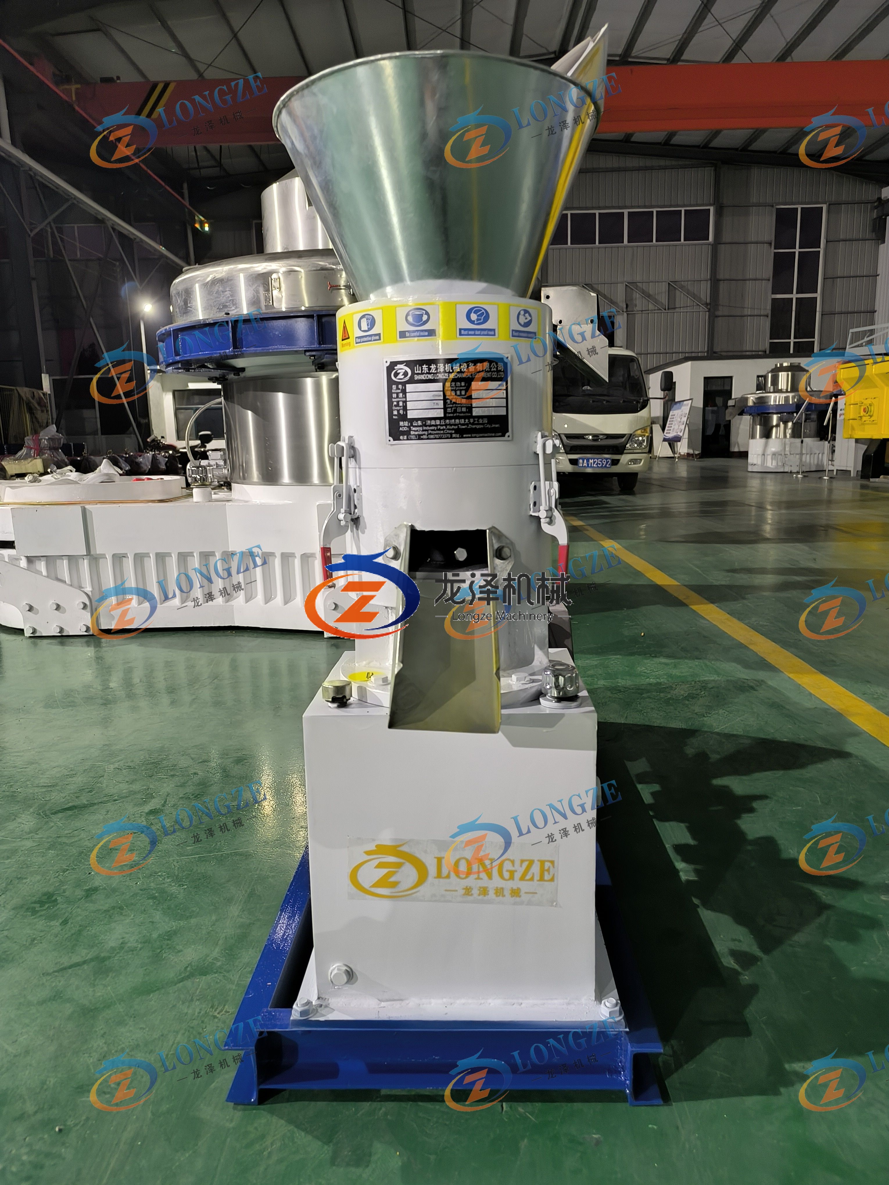 THE FLAT DIE PELLET MACHINE SENT TO BRAZIL
