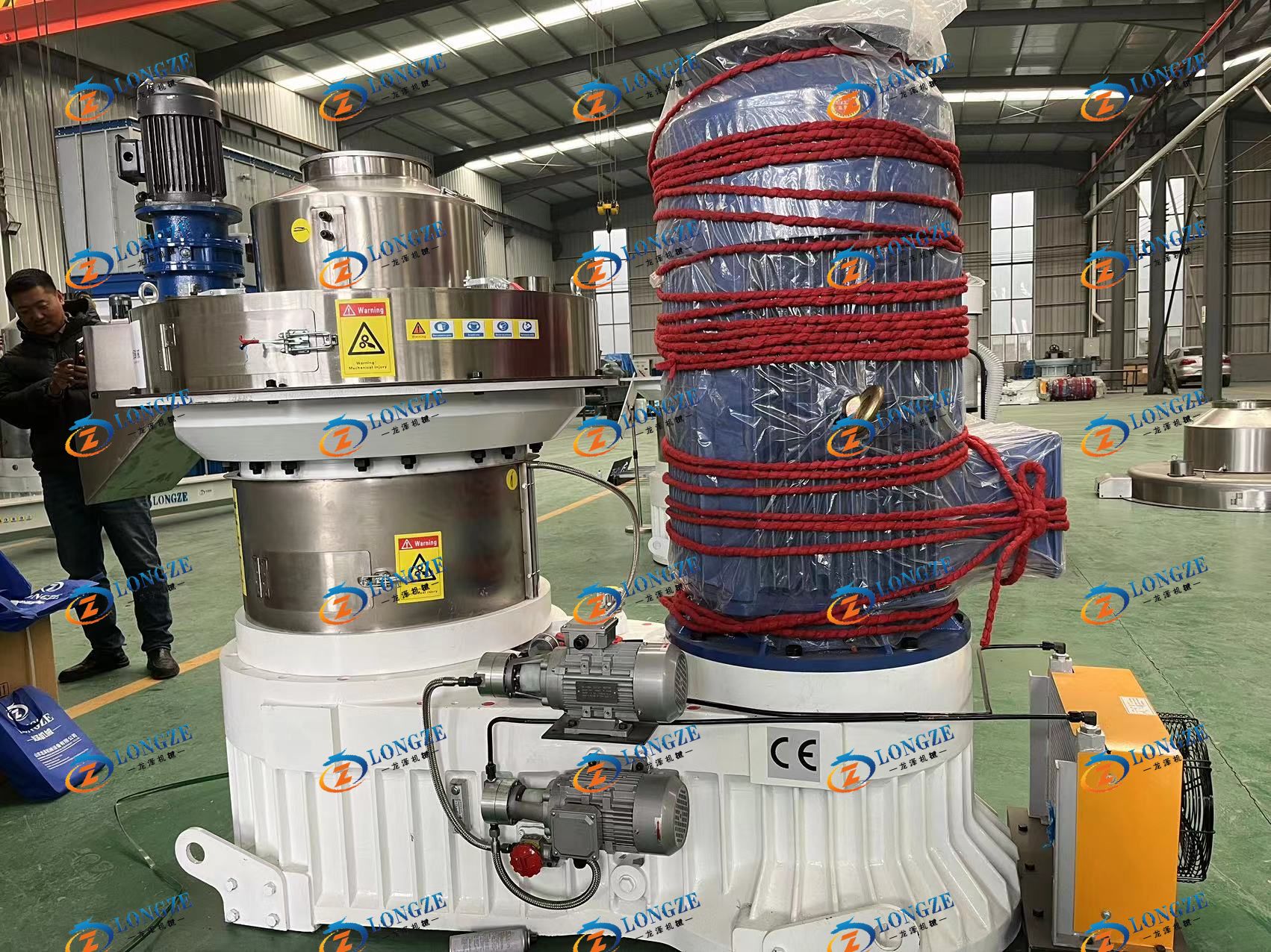 New vertical ring die machine introduction