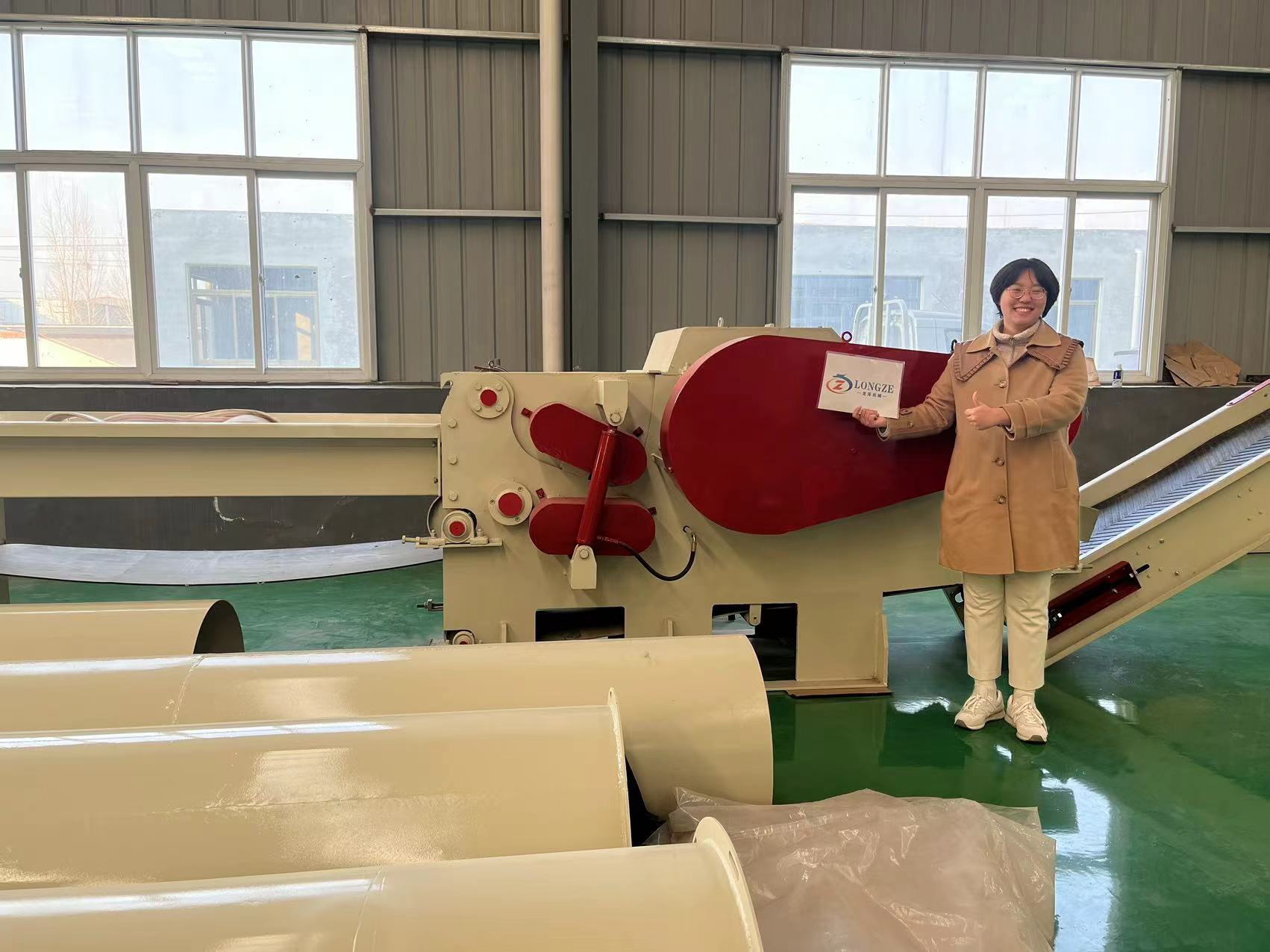 PELLET PRODUCTION LINE DISPLAY 