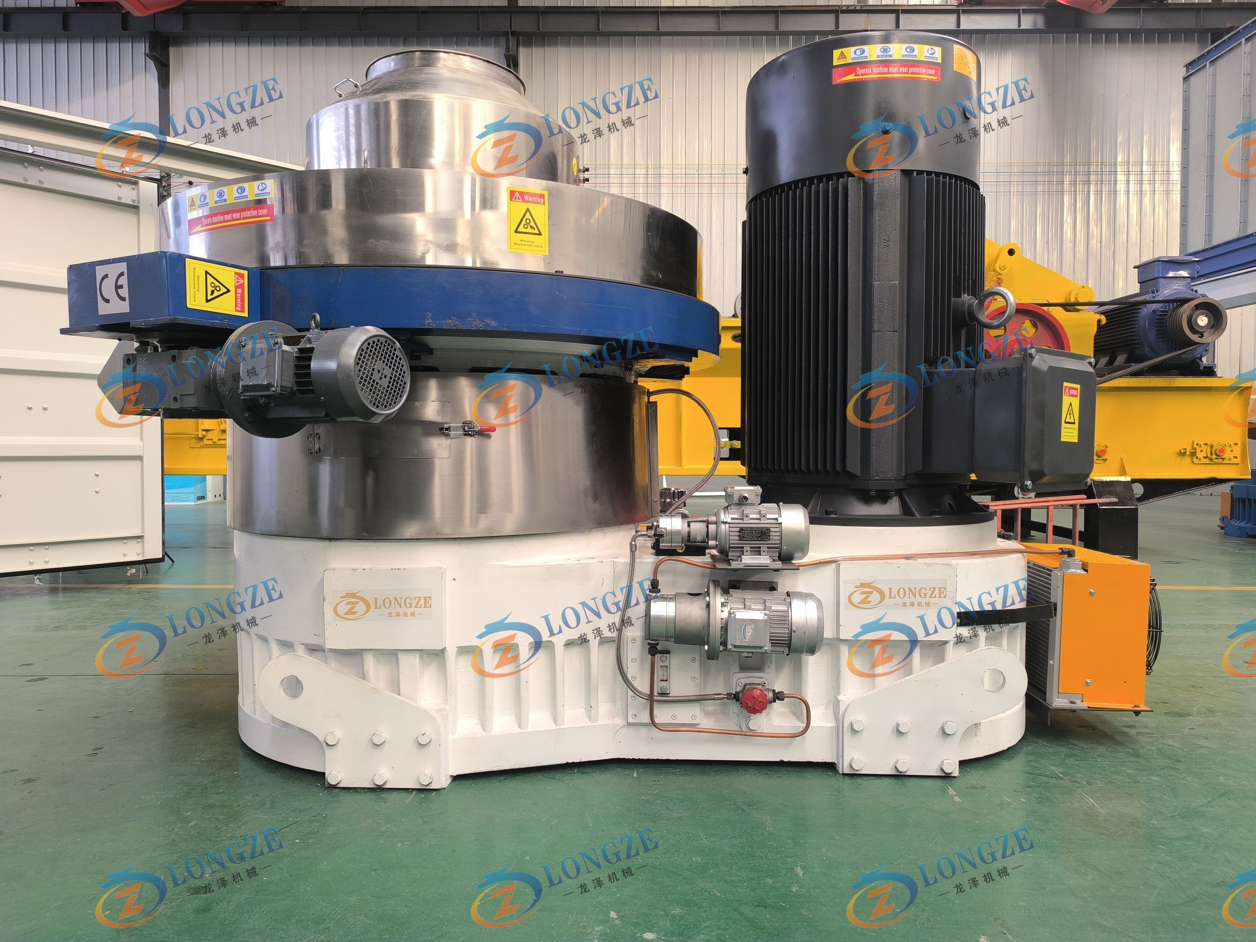 Introduction of new vertical ring die pellet machine