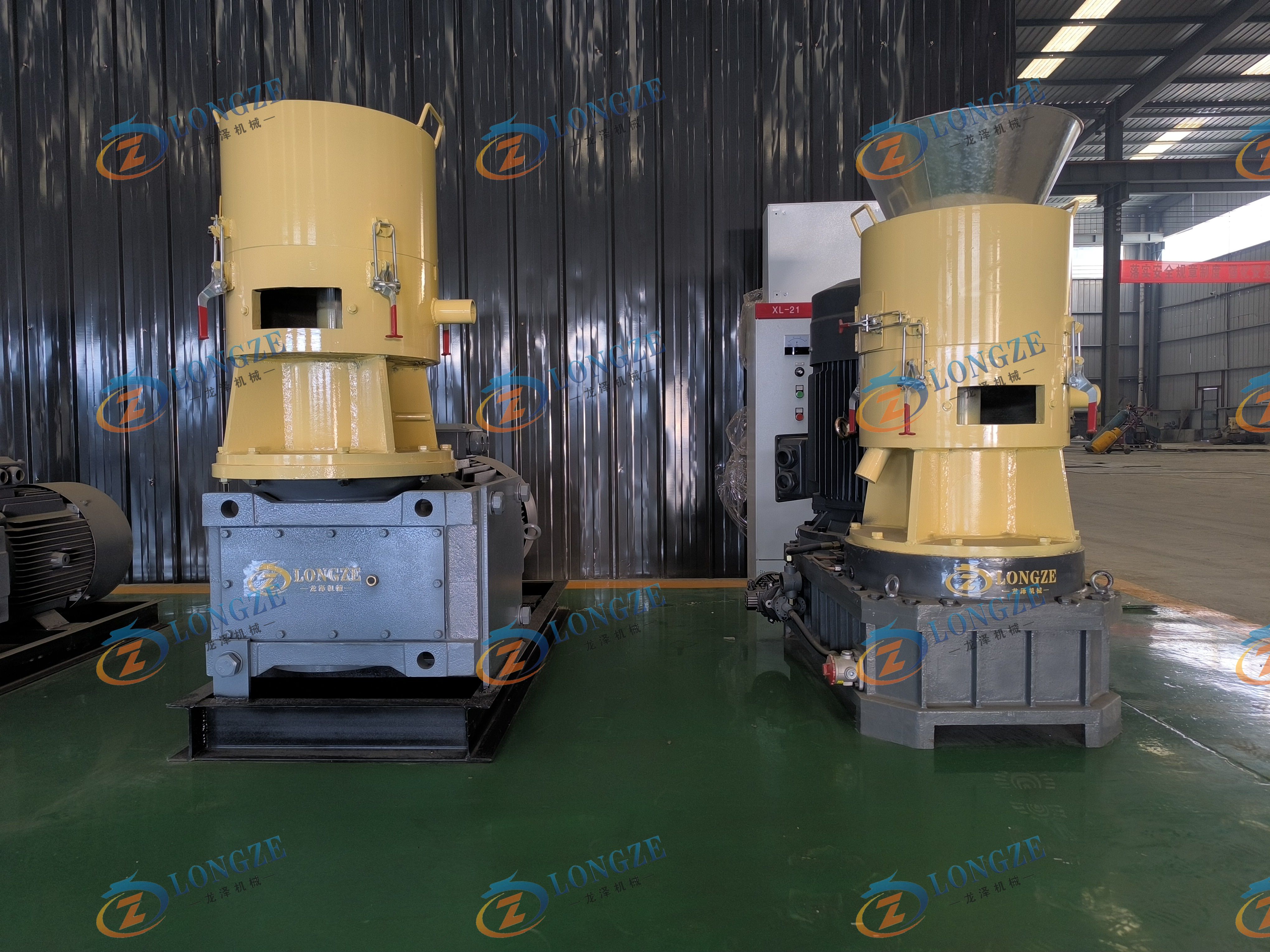 Special introduction to 55kw flat die biomass pellet machine