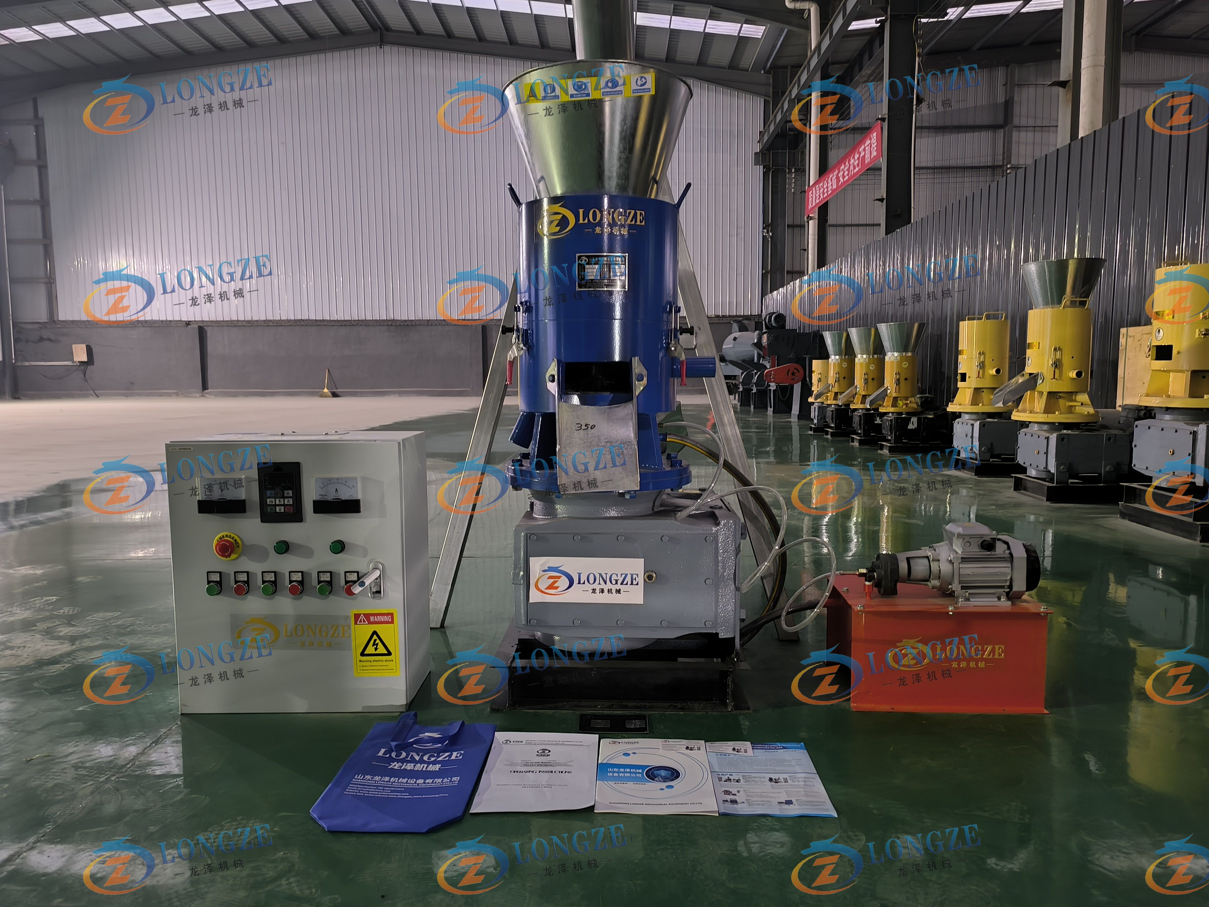 Longze Weekly News:SHANDONG LONGZE ~Export burner and flat die pellet machine