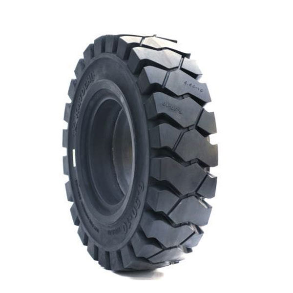Pneumatic shaped solid tyre