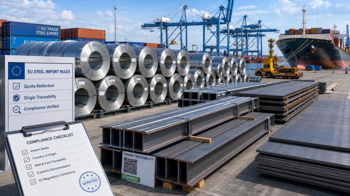 EU Steel Import Rules Start July 1