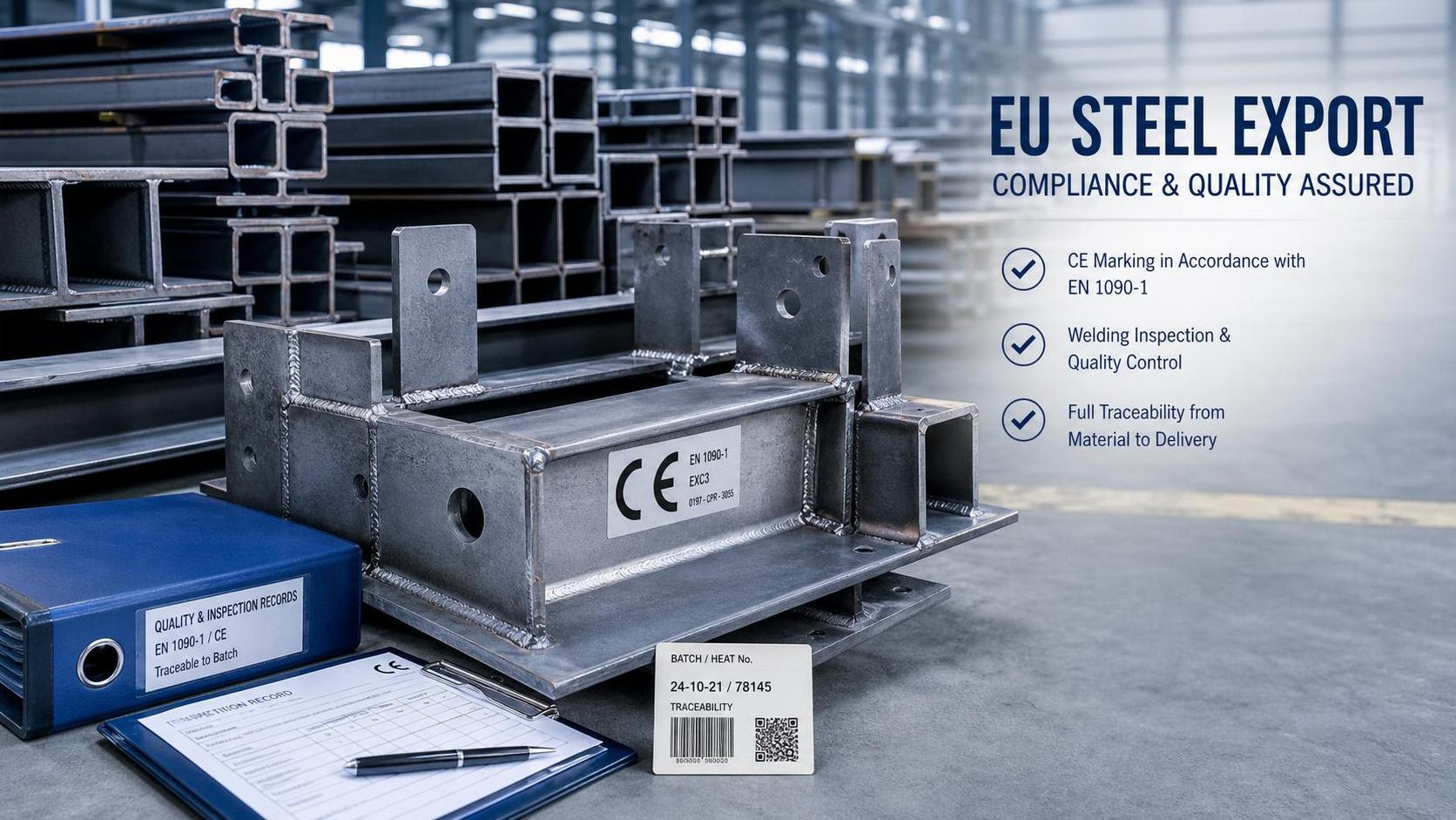 EN 1090-1:2026 Takes Effect for EU Steel Exports