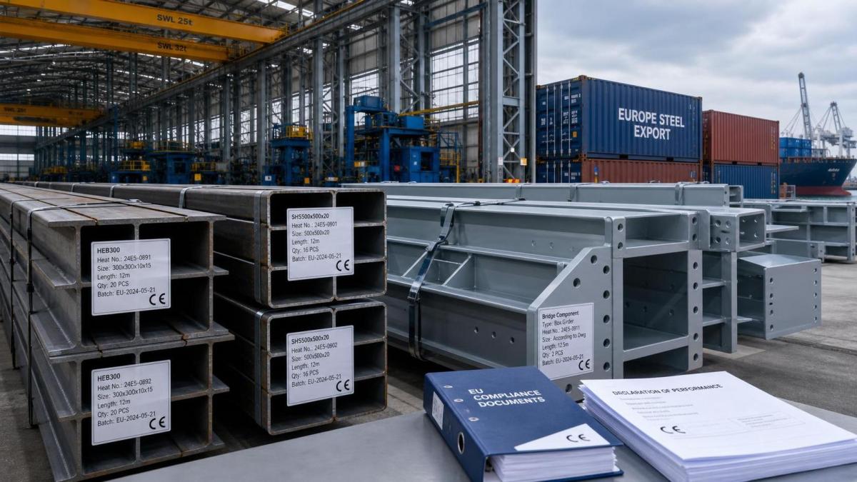 EU Revises EN 1090-1 for Steel Exports EU Revises EN 1090-1 for Steel Exports