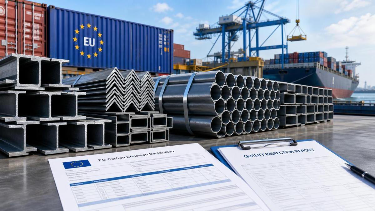 EU Starts Mandatory CBAM Reporting for Steel Imports