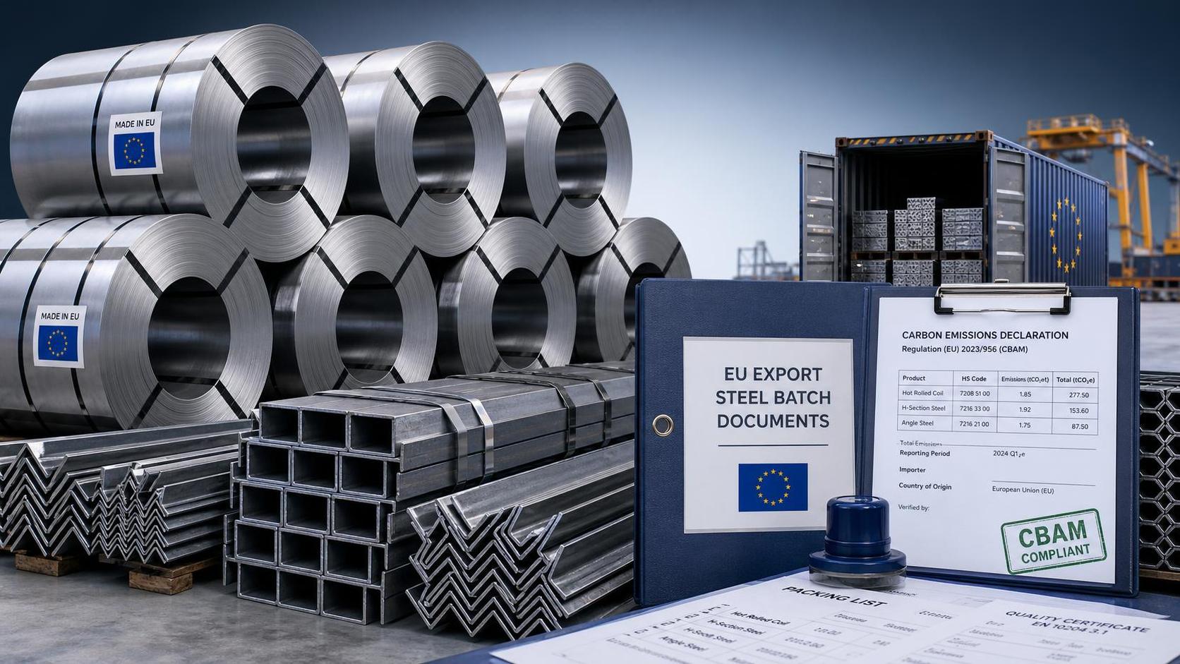 EU CBAM Tightens Reporting for Steel Shipments