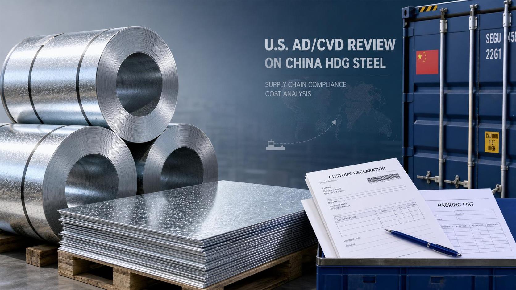 DOC Opens Review of China HDG Dumping Order