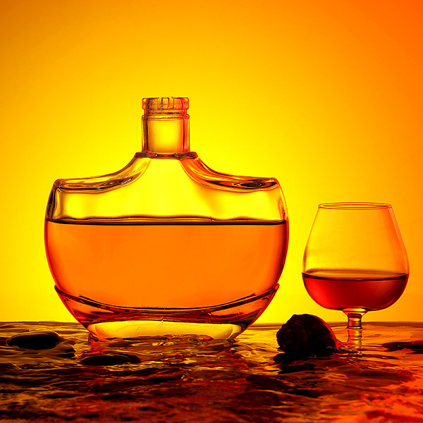 Luxury Spirits Glass Bottle