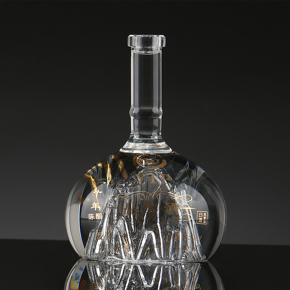 Mountain shaped bottle