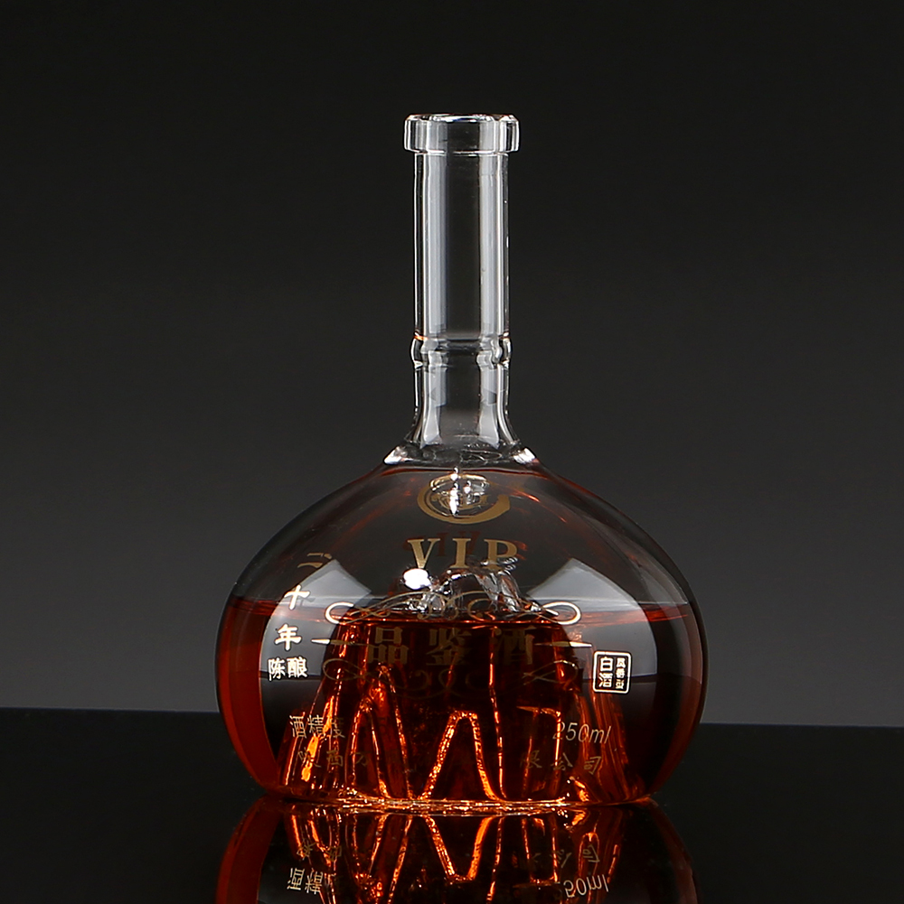 Mountain shaped bottle