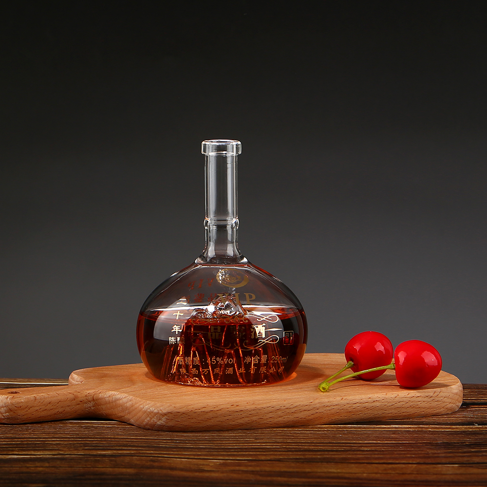 Mountain shaped bottle