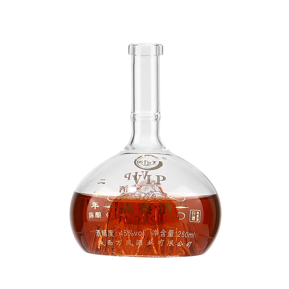 Mountain shaped bottle