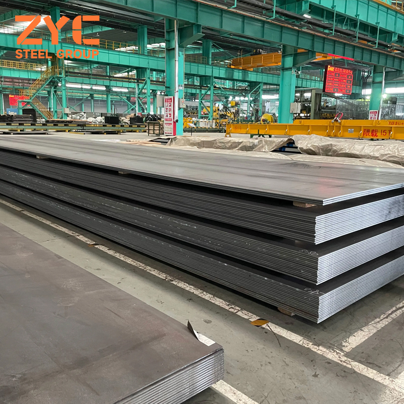 Hot-rolled steel plate