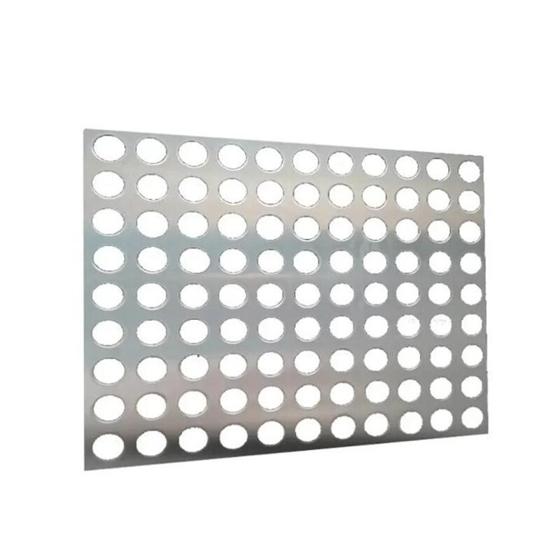 Stainless steel perforated plate