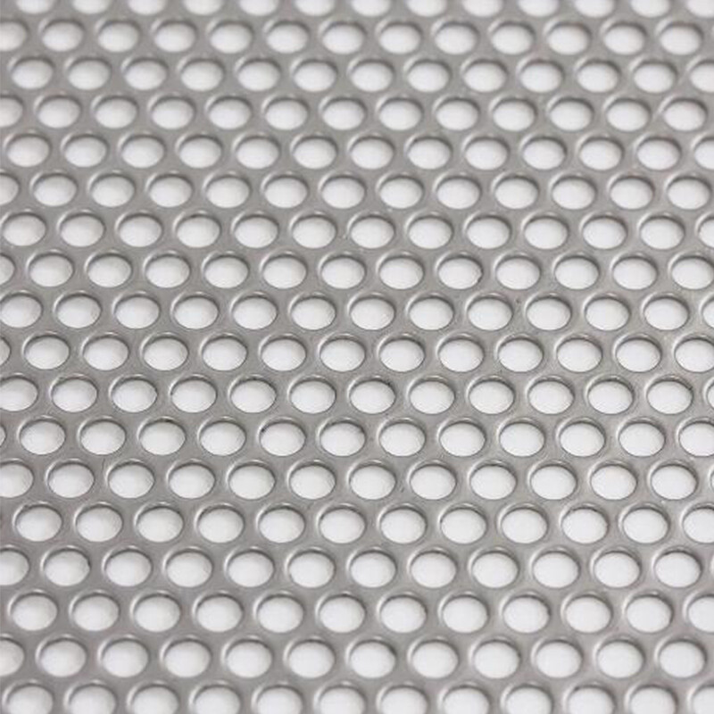 Stainless steel perforated plate