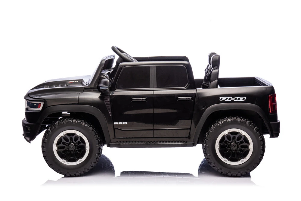 RAM 24V Licensed 4X4 Kids Ride On Truck Car w/Parent Remote Control,MP3 board,openable Trunk,Spring Suspension,LED Lights,Pickup for kids gift 6