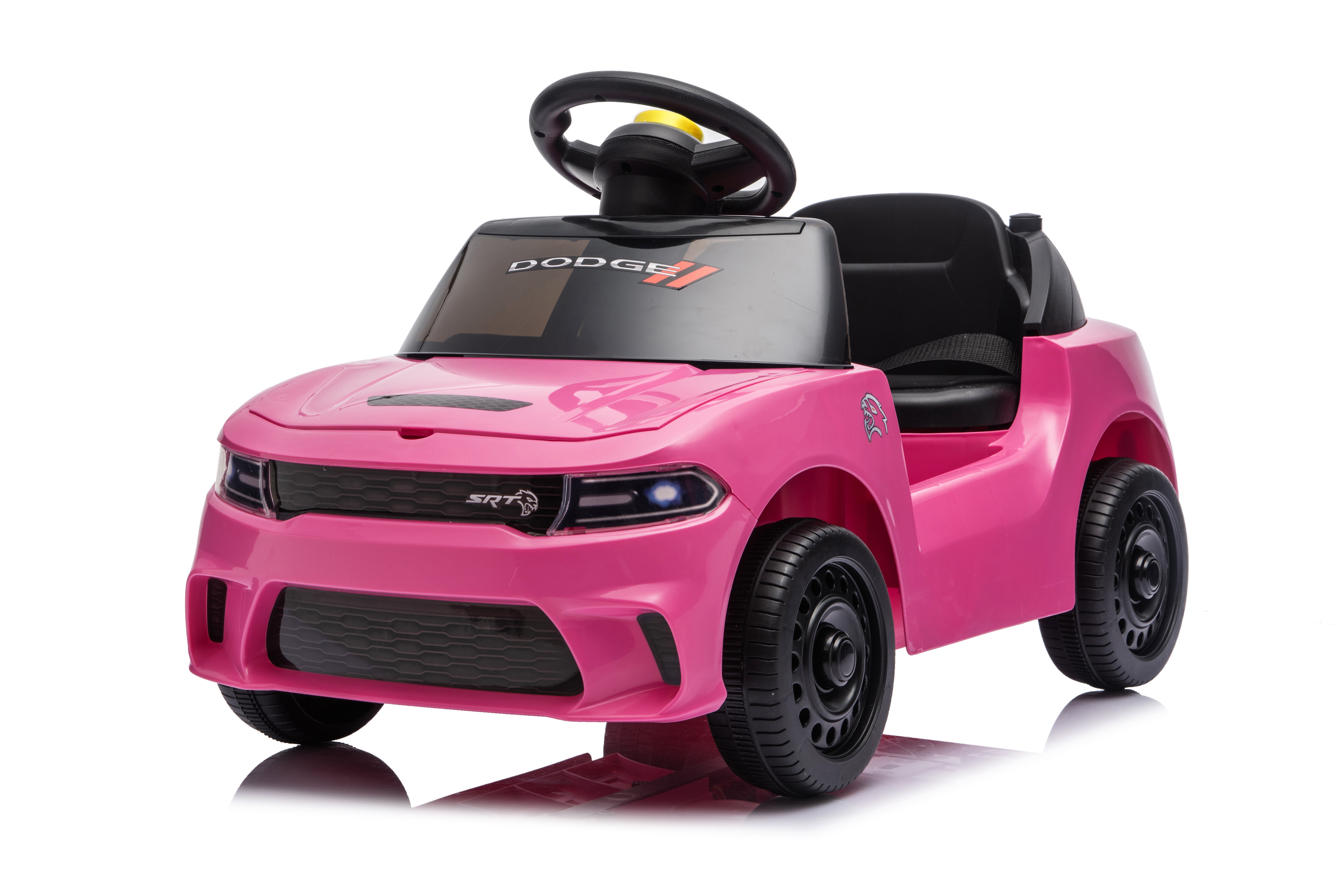 Officially Licensed Dodge Charger 6V Toddler Electric Ride-On Car | Toy Wheels with Backrest & beeping, ASTM F963 Certified (FCL Wholesale / OEM Factory)