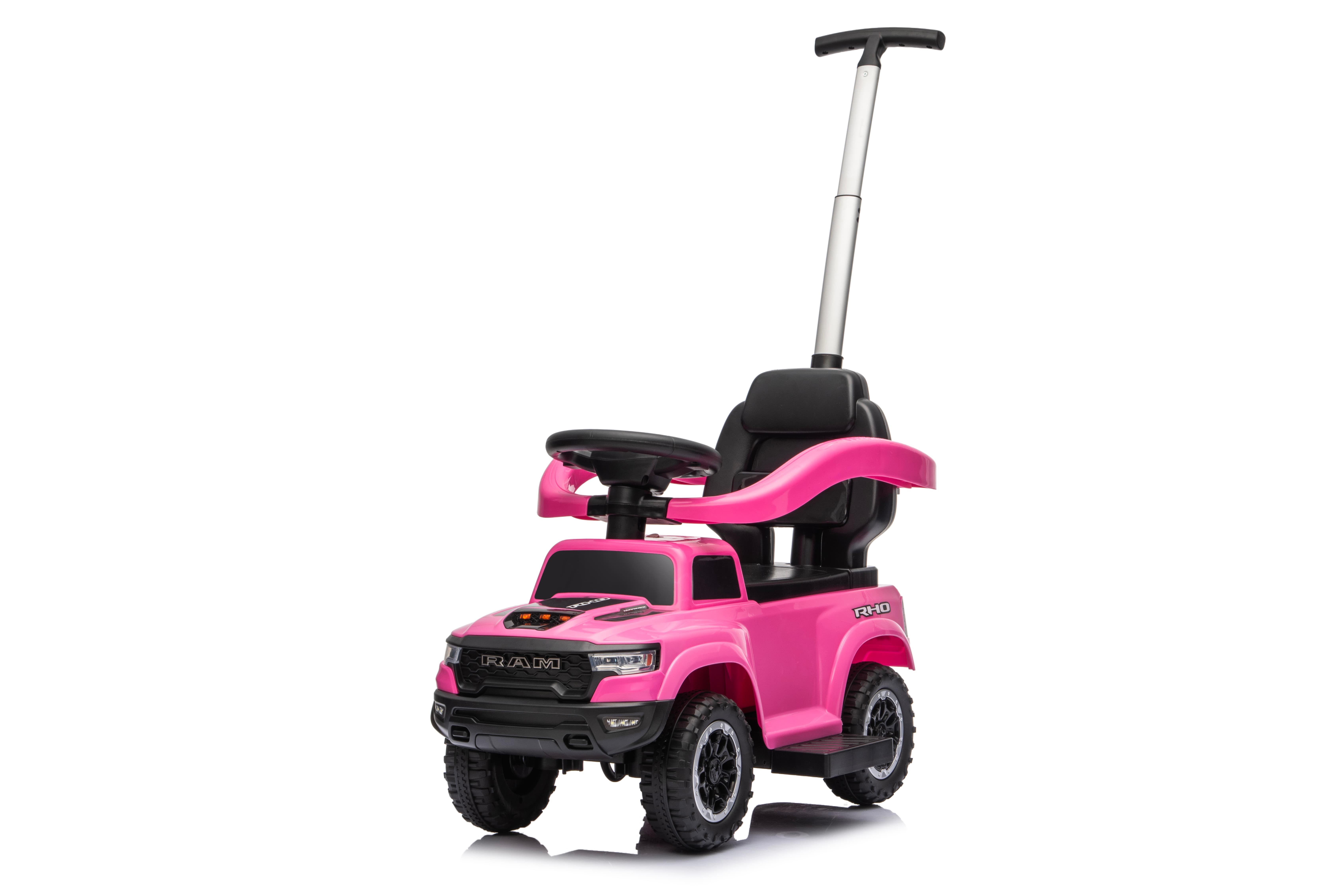 Wholesale Licensed RAM Push Car with Handle for Toddlers, 3-in-1 Baby Toy Ride-on Car Factory Direct