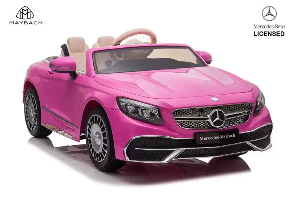 Mercedes Benz Licensed Ride On Car Battery Powered Electric Vehicle, w/Parent Remote, Wider Seat, LED Lights, Openable Doors, MP3 Player, Smooth Start, 