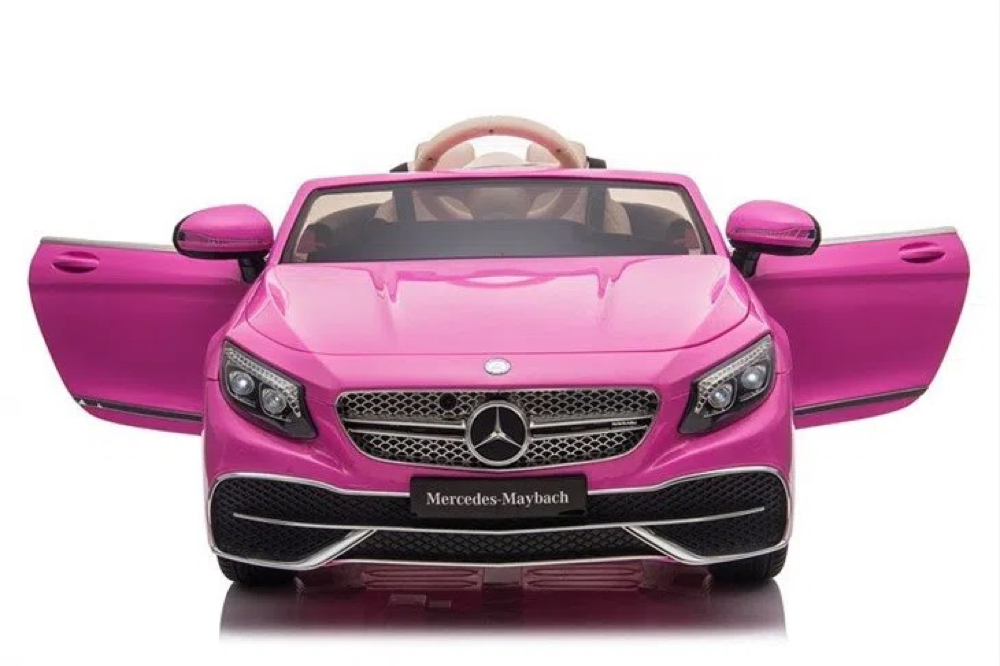 Mercedes Benz Licensed Ride On Car Battery Powered Electric Vehicle, w/Parent Remote, Wider Seat, LED Lights, Openable Doors, MP3 Player, Smooth Start, 