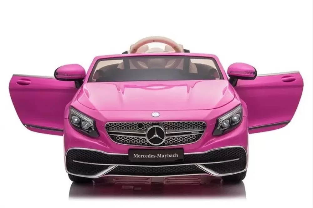 Mercedes Benz Licensed Ride On Car Battery Powered Electric Vehicle, w/Parent Remote, Wider Seat, LED Lights, Openable Doors, MP3 Player, Smooth Start, 