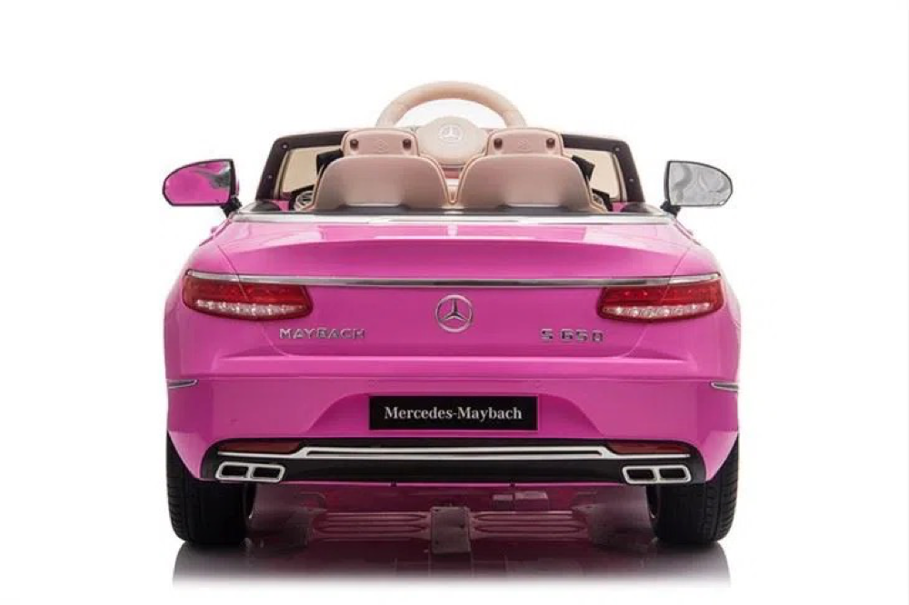 Mercedes Benz Licensed Ride On Car Battery Powered Electric Vehicle, w/Parent Remote, Wider Seat, LED Lights, Openable Doors, MP3 Player, Smooth Start, 