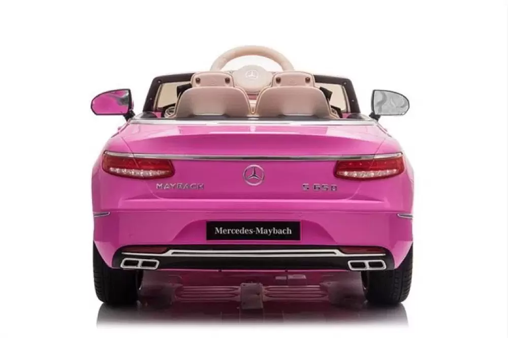 Mercedes Benz Licensed Ride On Car Battery Powered Electric Vehicle, w/Parent Remote, Wider Seat, LED Lights, Openable Doors, MP3 Player, Smooth Start, 