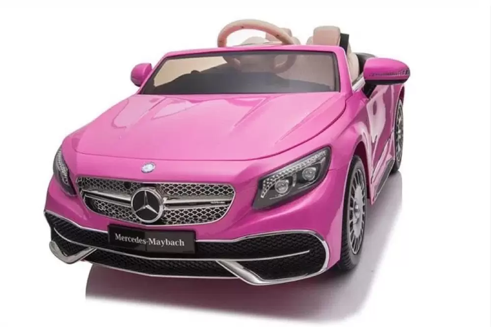 Mercedes Benz Licensed Ride On Car Battery Powered Electric Vehicle, w/Parent Remote, Wider Seat, LED Lights, Openable Doors, MP3 Player, Smooth Start, 