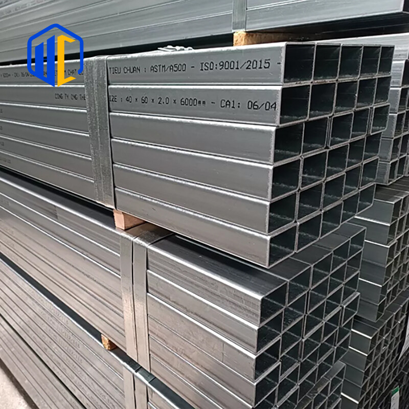 S235JR Galvanized Square Pipe