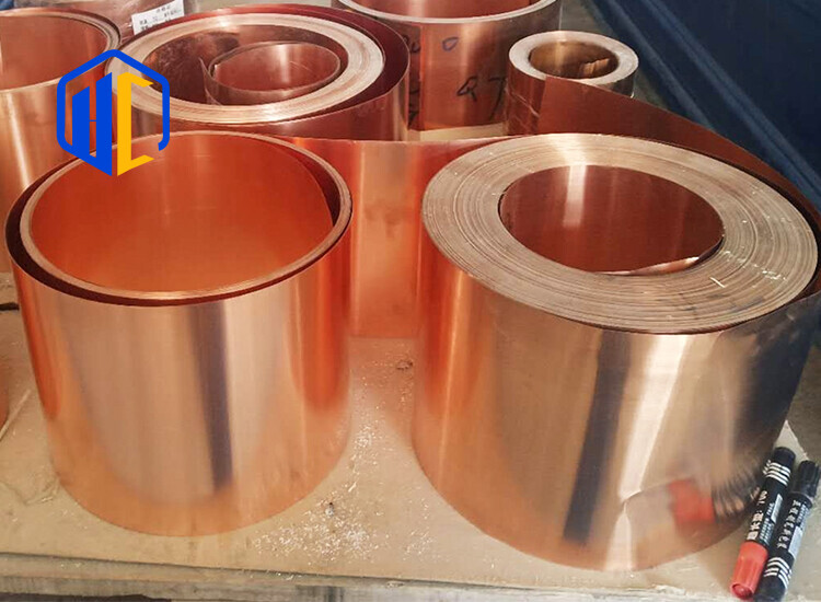 Foil / Strip Tape Thin Copper C1100 C1200 T2 Soft / Half Hard Pure in Coil 99.9% Pure Copper Alloy Is Alloy CN;HUB TG,YMY 97