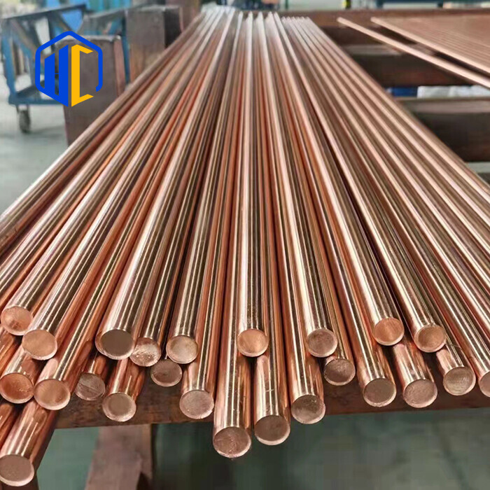C11000 C101 Dia 2-90mm Round Rod Copper Bar Hard Half-hard 99.9% Pure Copper Red Copper