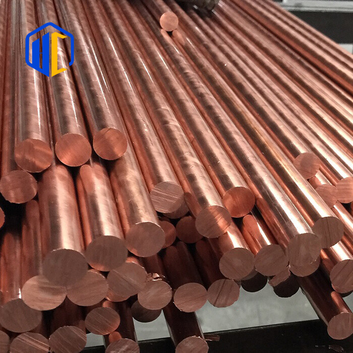 C11000 C101 Dia 2-90mm Round Rod Copper Bar Hard Half-hard 99.9% Pure Copper Red Copper
