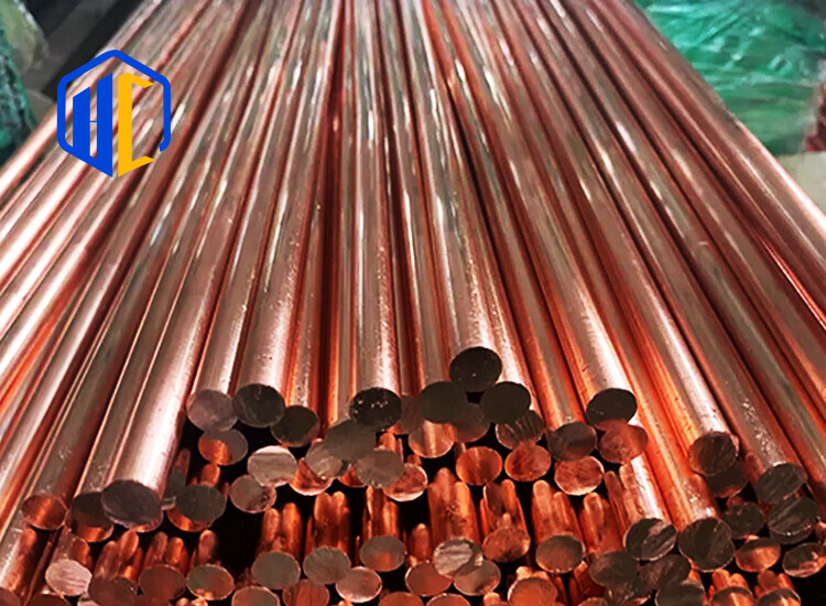 C11000 C101 Dia 2-90mm Round Rod Copper Bar Hard Half-hard 99.9% Pure Copper Red Copper