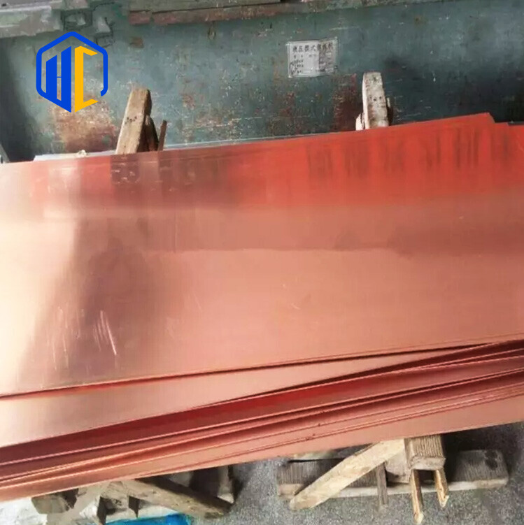 Customized H65 H62 H90 H80 TP1 Cu 99.99% Pure Metal Copper brass Plate Copper sheet