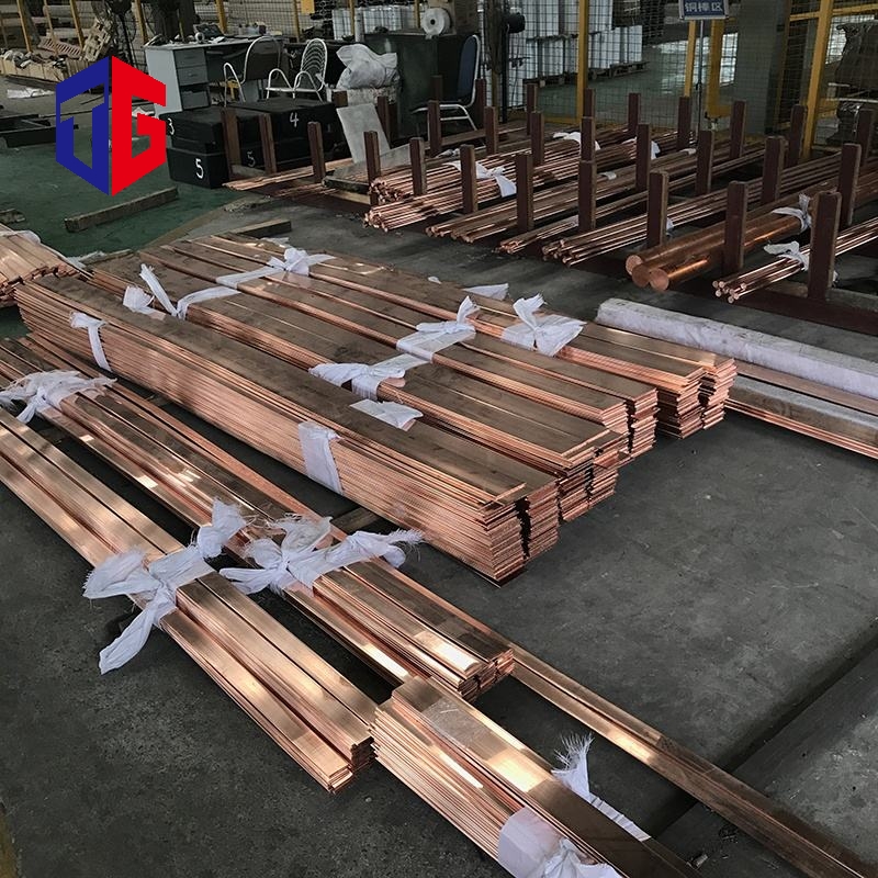 Copper bars C12200 C18980 C15715 Edge Closing copper flat rod 8mm 99.99% pure round square Copper BusBar Strips brass rod bar