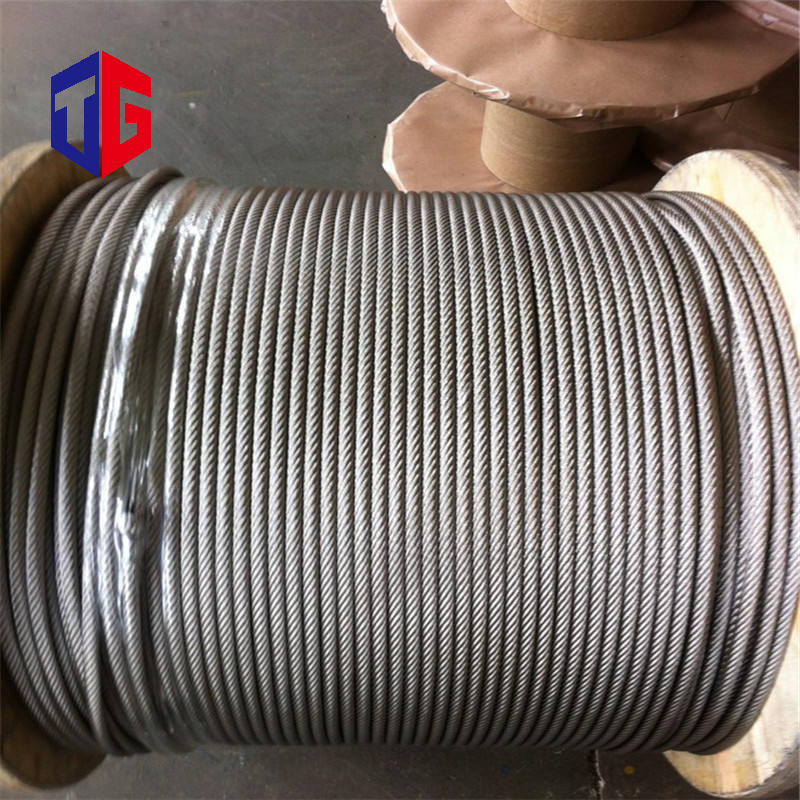 304 316 Stainless steel wire rope