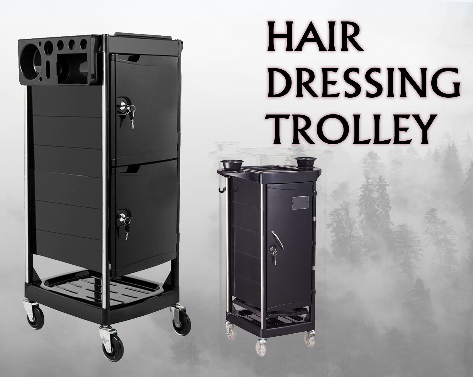 HAIRDRESSING TROLLEY