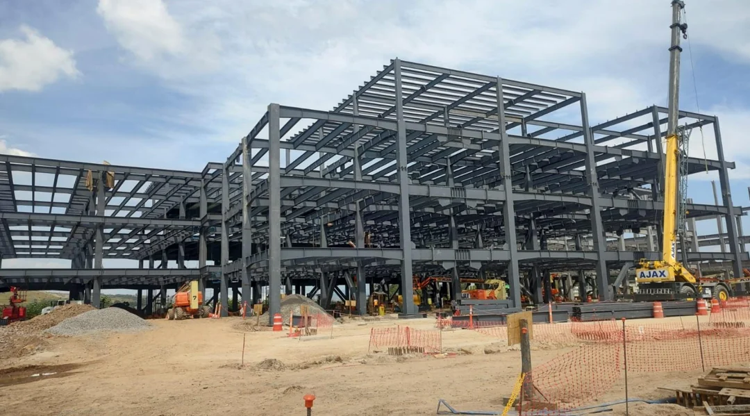 Best Sales Metal Light Weight Prefabricated Structural Steel Office Building / Hangar / Workshop /Warehouse