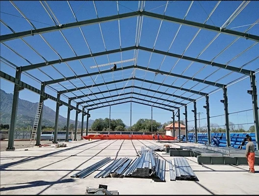 Outdoor Waterproof Steel Structure Workshop Warehouse Metal Building Storage Shed for Workshops & Plants