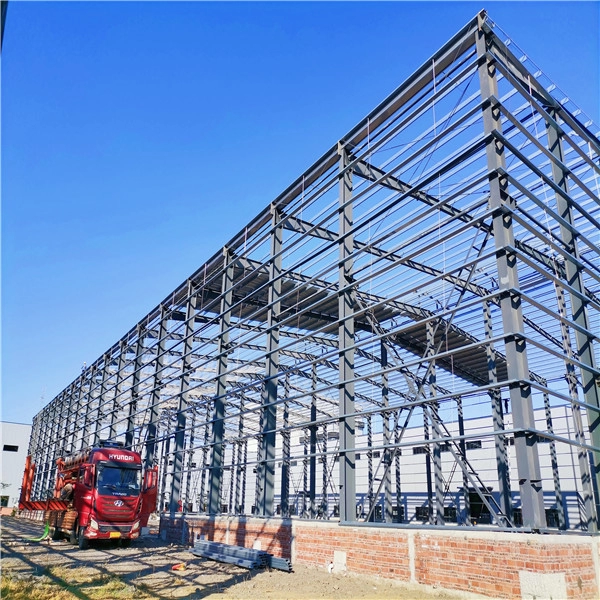 Outdoor Waterproof Steel Structure Workshop Warehouse Metal Building Storage Shed for Workshops & Plants