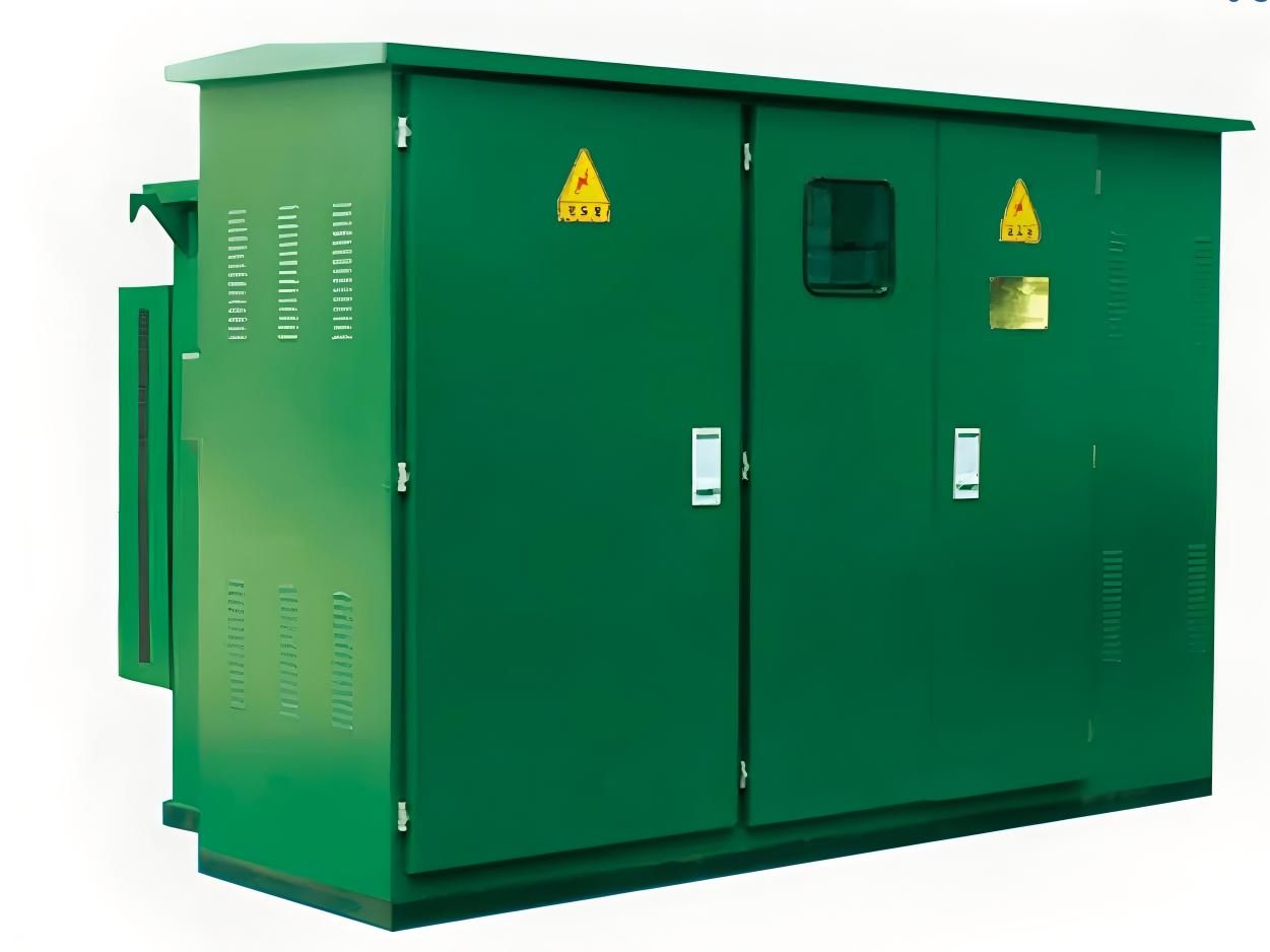 American box-type three-phase transformer