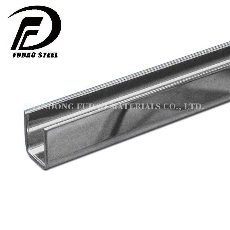 High Quality Support ASTM 201 304 316 Stainless Steel U C Channel Manufacturer