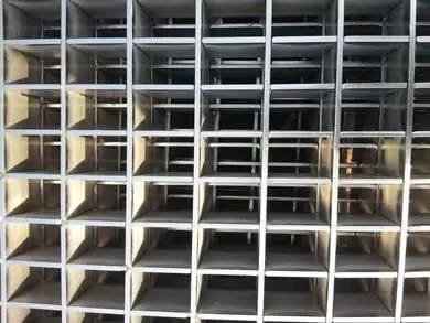 Press-Locked Bar Grating