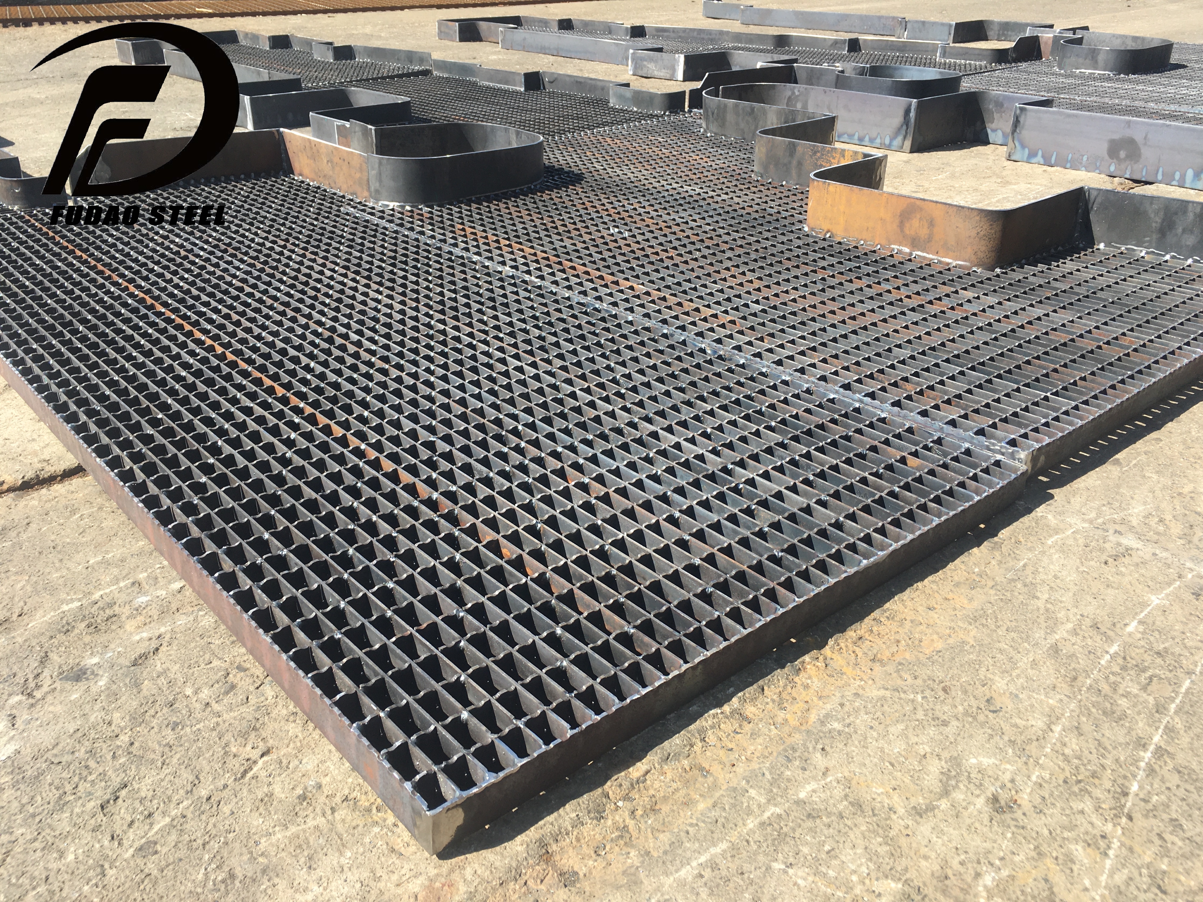 Flooring Galvanized Steel Bar Pedestrian Grating