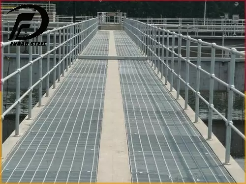 Flooring Galvanized Steel Bar Pedestrian Grating