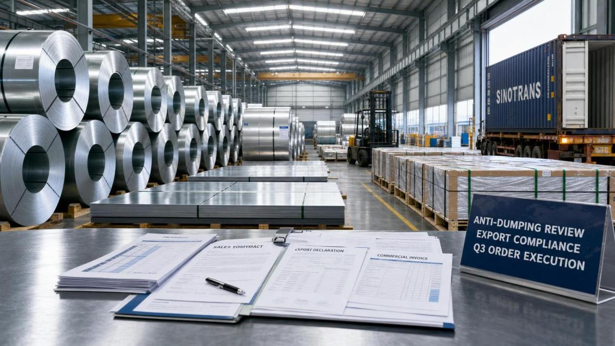 U.S. Starts AD Sunset Review on Chinese Galvanized Steel